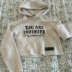 Griz cropped hoodie